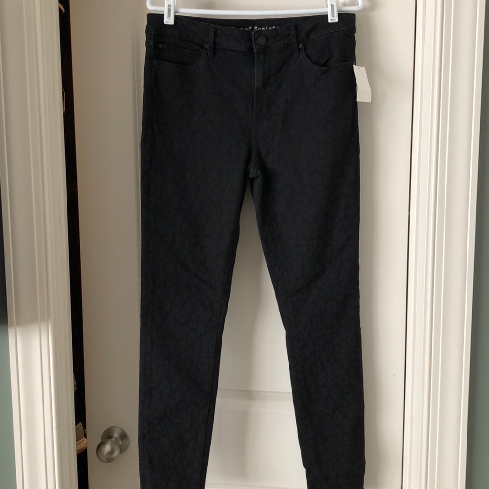 Articles of Society skinny jean shadow print